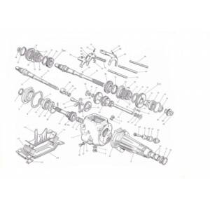 Kit réparation boite de vitesse