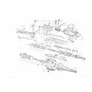 Roulement avant de boite de vitesse