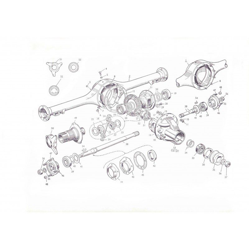 Joint spy de nez de pont