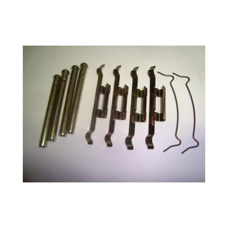 Jeu axes + clips fixation plaquettes ( paire )