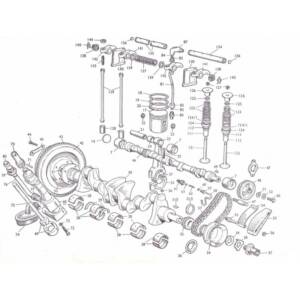 Jeu de coussinets bielle S5
